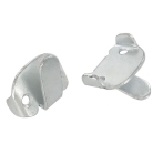Assist strap bracket with coat holder (Per Pair) Beetle sedan 1966 (VIN 117 290 085) and later Type 3 1966 (VIN 317 080 001) and later Vanagon/T25 Ambulance